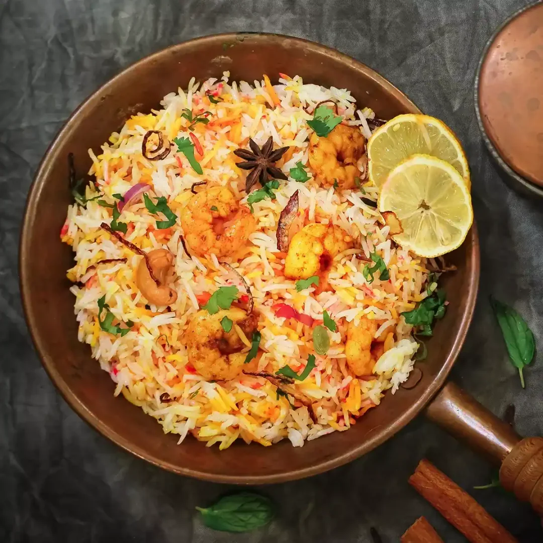 Shrimp Biryani